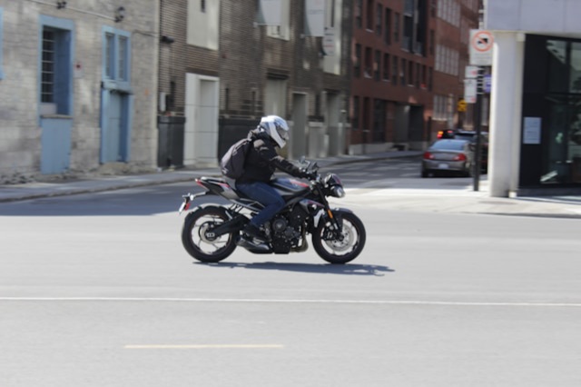 Rouler à moto