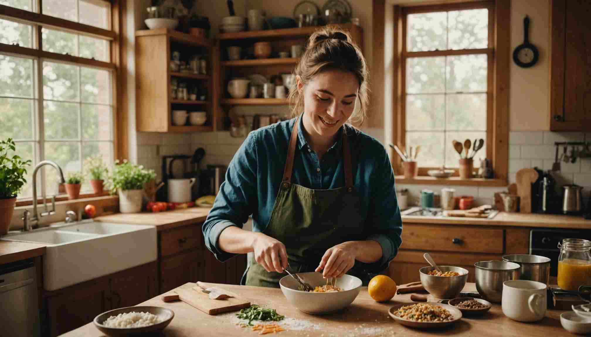 Découverte créative : cuisiner et bricoler soi-même pour débutants