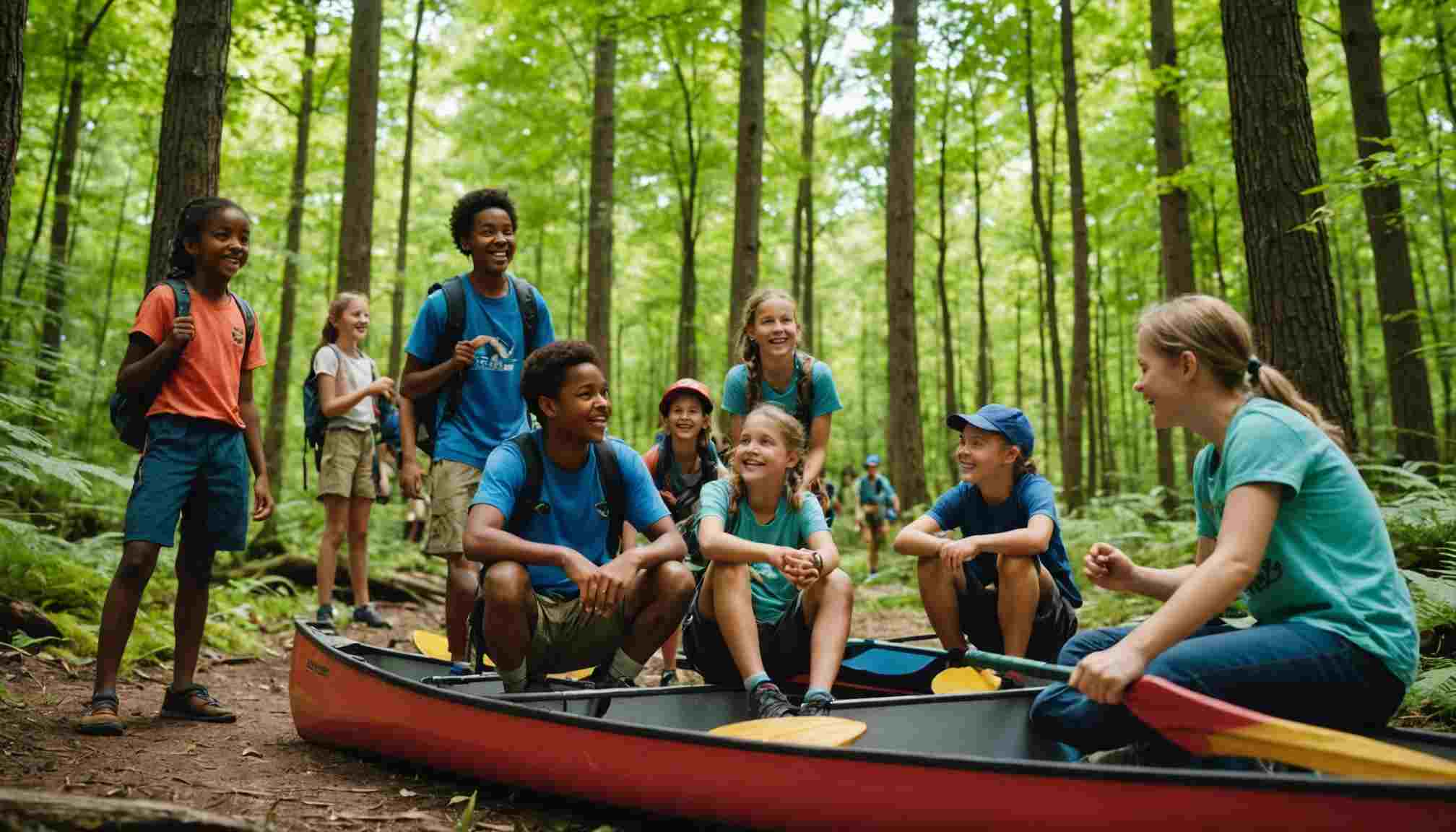 Découverte estivale : l'univers enchanteur des camps de vacances