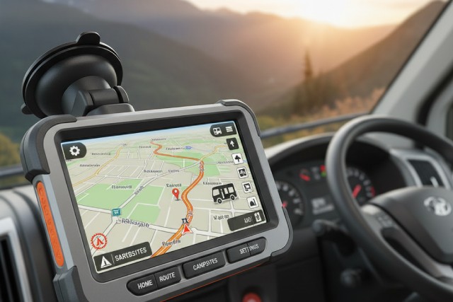 GPS camping-car