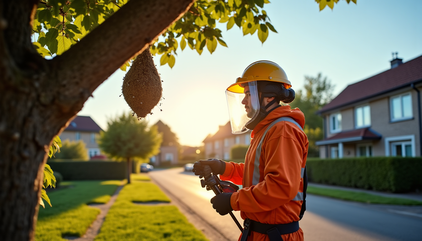 Destruction de frelon asiatique à Verviers : quel prix et quel professionnel choisir ?